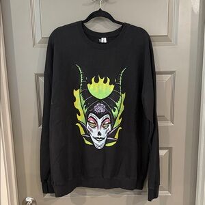 Disney Black Sweatshirt with Vibrant Graphic